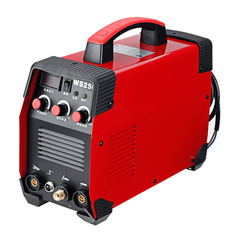 220V 7700W 2 In 1 TIG ARC Electric Welding Machine Standard Kit Household Small Dual-use 20-250A MMA IGBT Stick Inverter