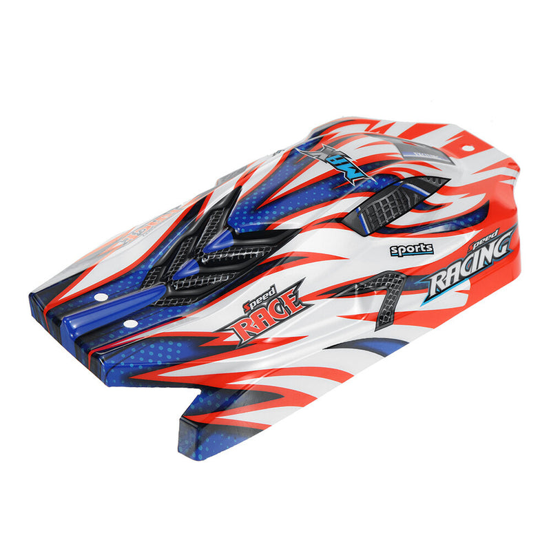 Wltoys 124008 1/12 RC Car Parts Body Shell Tail Wing Painted Vehicles Models Spare Accessories 2739