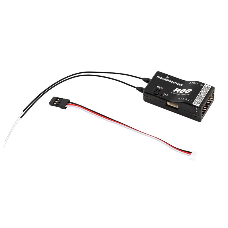 RadioMaster R88 V2 2.4GHz 8CH Compatible Frsky D8/D16 SFHSS PWM/Sbus Receiver