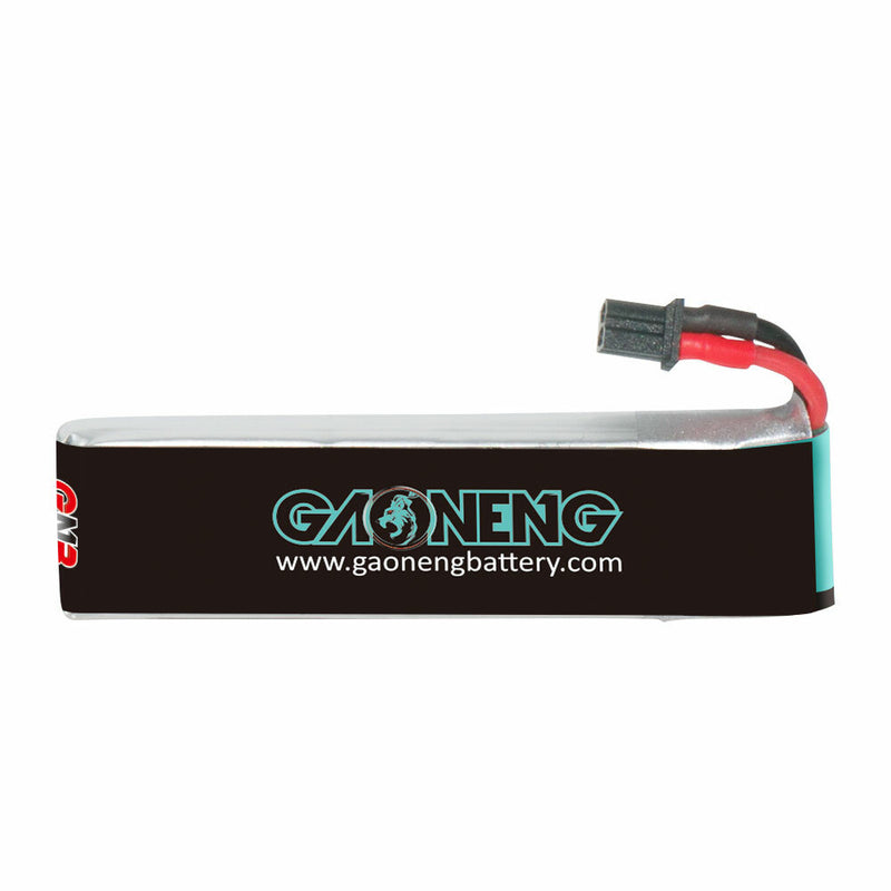 6Pcs Gaoneng 3.7V 550mAh 90C 1S LiHV Battery A30 Plug With Adapter Cable for Emax Tinyhawk S BetaFPV Beta75X