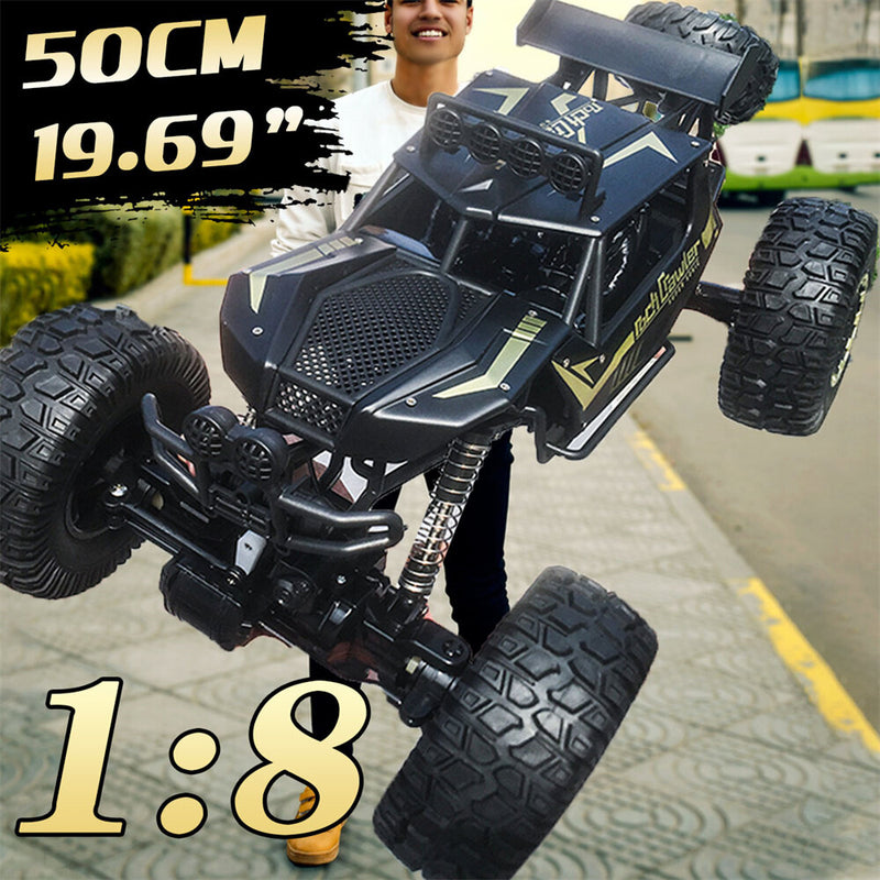 SF 609E 1/8 2.4G 4WD RC Car Electric Off-Road Vehicles Monster Truck Alloy Shell RTR Model Kid Children Toys