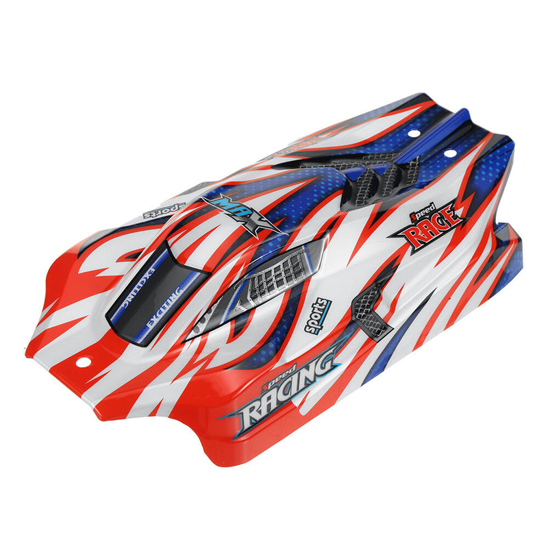 Wltoys 124008 1/12 RC Car Parts Body Shell Tail Wing Painted Vehicles Models Spare Accessories 2739