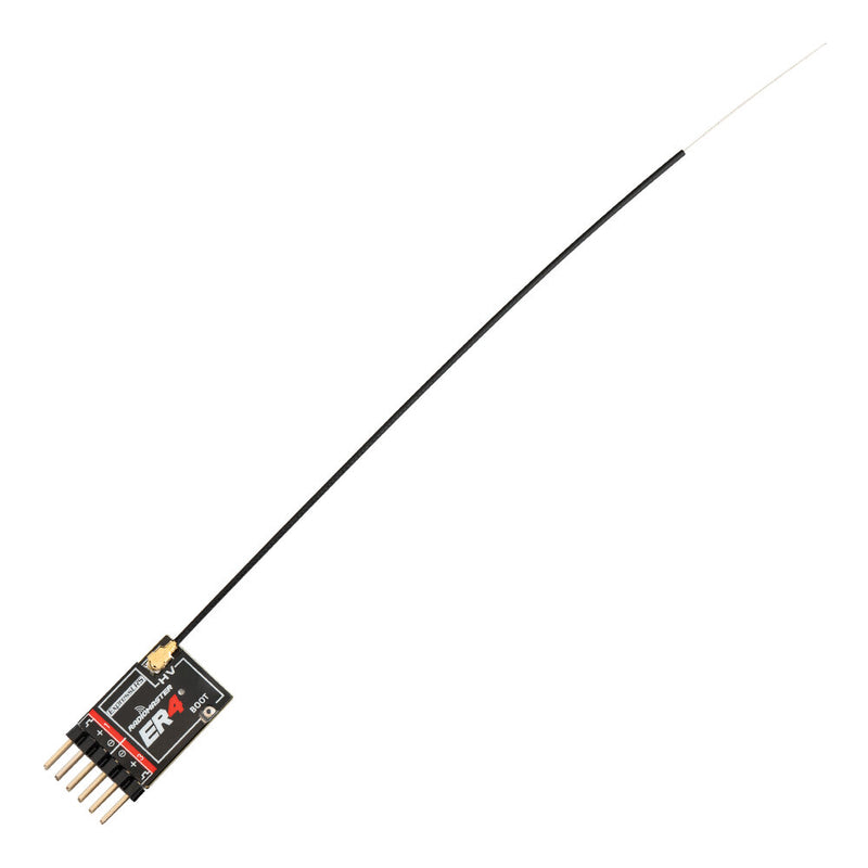 Radiomaster ER4 2.4GHz 4CH ExpressLRS ELRS RX PWM Receiver Support Voltage Telemetry for F3P RC Airplane Car Boat Tank