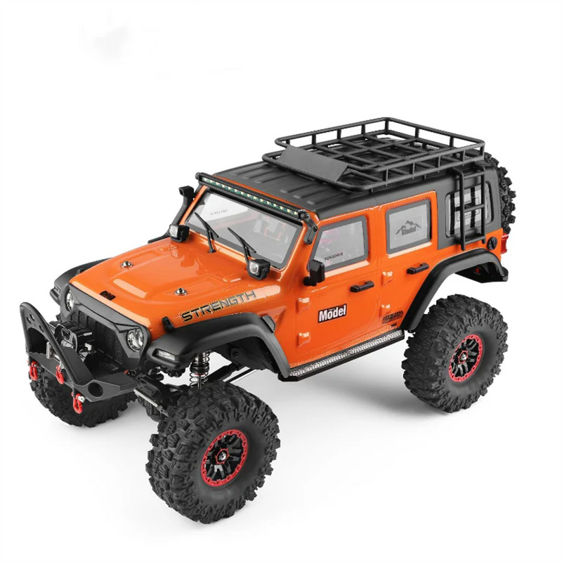 Wltoys 104010 RTR 1/10 2.4G 4WD RC Car Rock Crawler Off-Road Climbing Truck Full Proportional LED Light Vehicles Models Toys