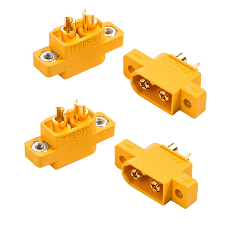 4PCS RJX Amass XT60E-M Connectors Male Plug XT60 E Plug To M Plug For RC Battery FPV Racing Drone