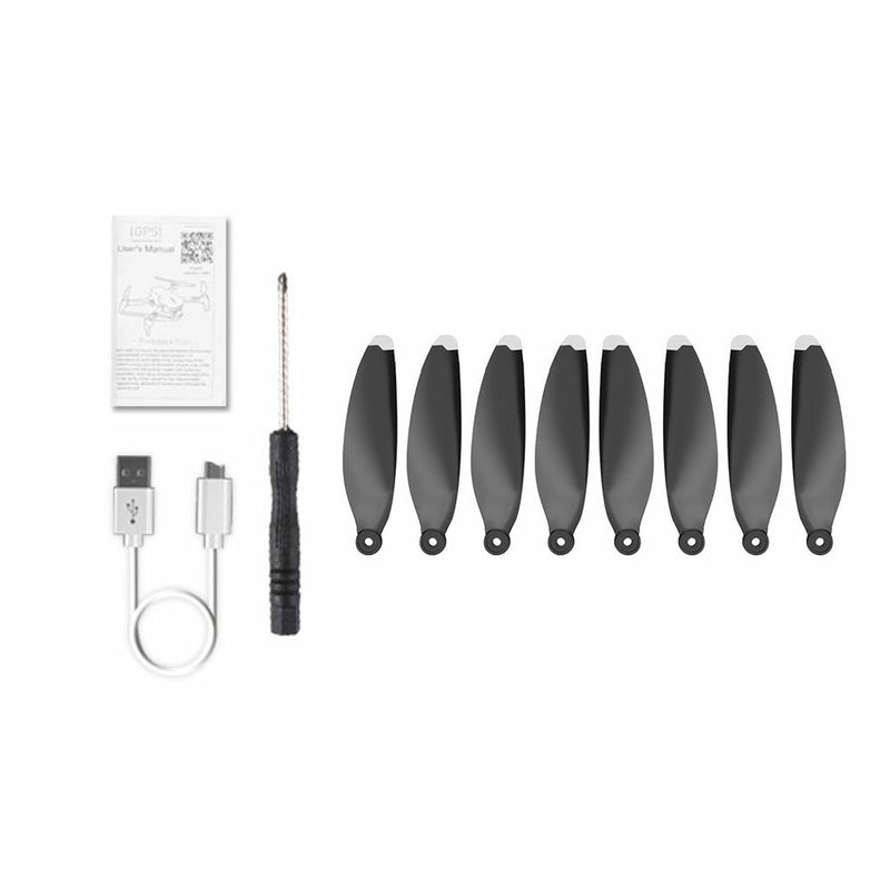 LYZRC L500 PRO / L500 PRO MAX WIFI FPV RC Drone Quadcopter Spare Parts Foldable Propeller Props Blade Set 8Pcs CW+CCW Accessories Kits