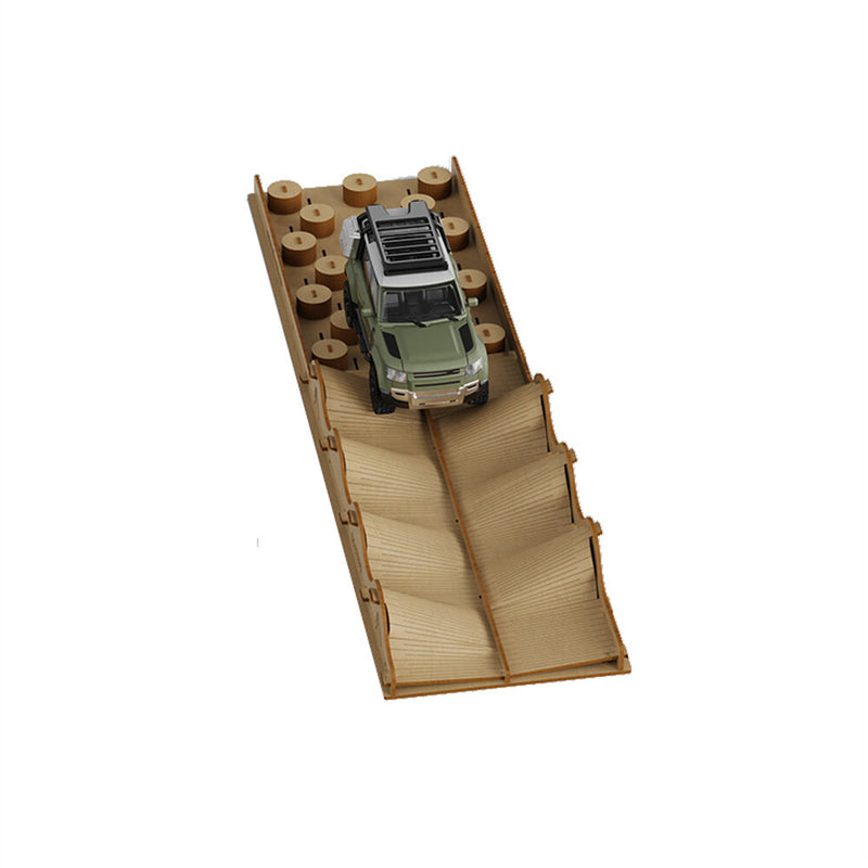 SG PP04 Desktop Simulation Off-road Bridge Obstacle Course for SG 2402 1/24 RC Car Vehicles Model Rock Crawler Toy Wooden Field