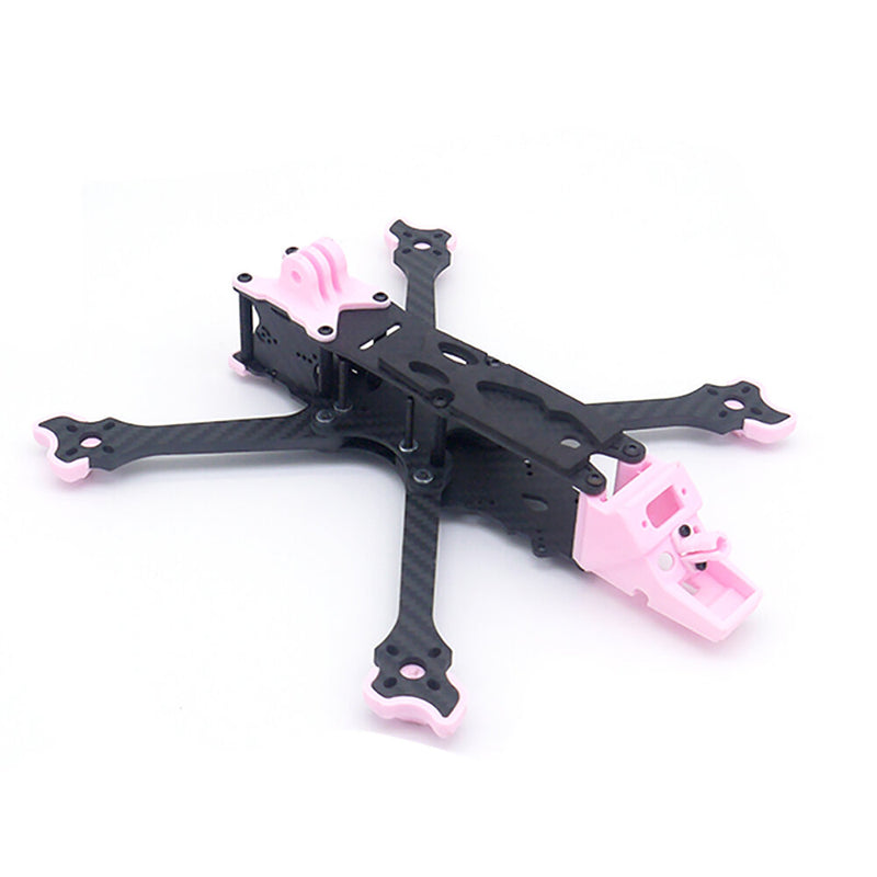 Teosaw Cockroach V6 225mm Wheelbase 5 Inch X-Type Frame Kit Support Analog / DJI O3/ Vista for DIY Freestyle RC FPV Racing Drone