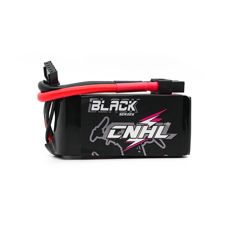 CNHL Black Series 4S 14.8V 1300mAh 100C LiPo Battery XT60 Plug for RC FPV Racing Drone Airplane Helicopter