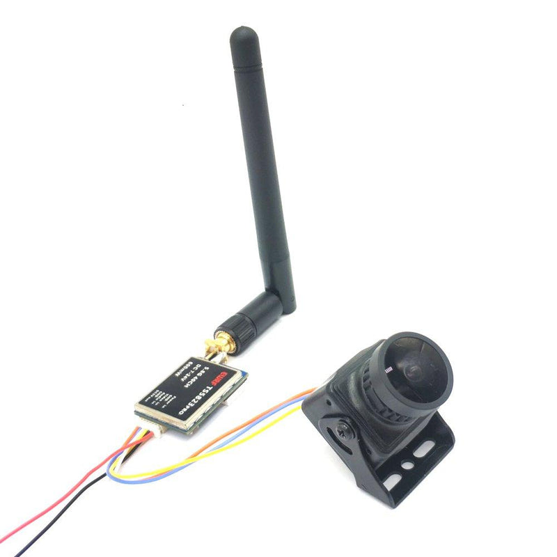Upgraded EWRF TS5823 Pro 5.8GHz 40CH 600mW FPV Transmitter VTX With CMOS 1200TVL Camera For RC Drone