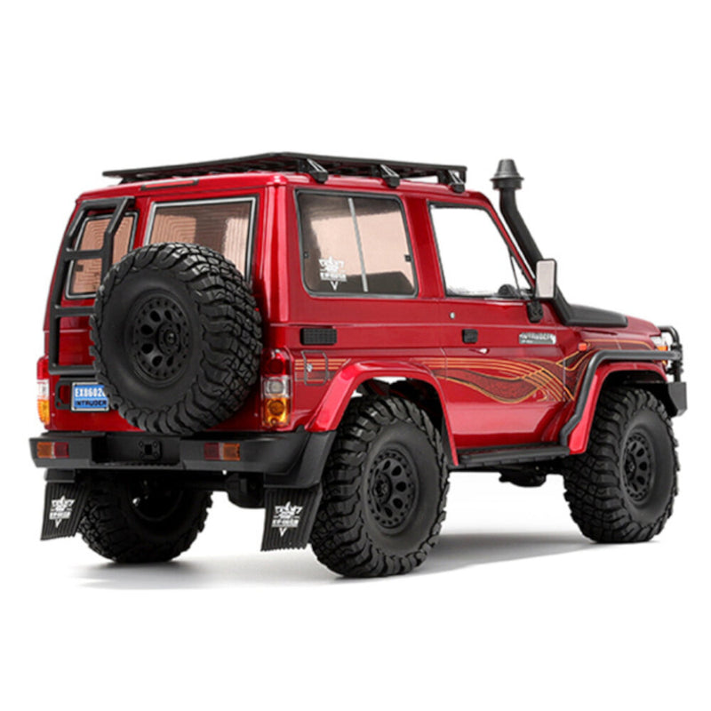 RGT EX86020 Intruder RTR 1/10 2.4G 4WD RC Car Rock Crawler for TOYOTA LC71 Off-Road Climbing Truck LED Lights Vehicles Models Electric Remote Control Toys