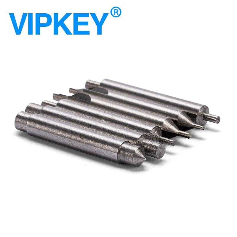 17 pieces/lot Full Set End Milling Cutter Drill Bit Knife For Vertical Key Copy Duplicating Machine As Key Cutting MachineParts