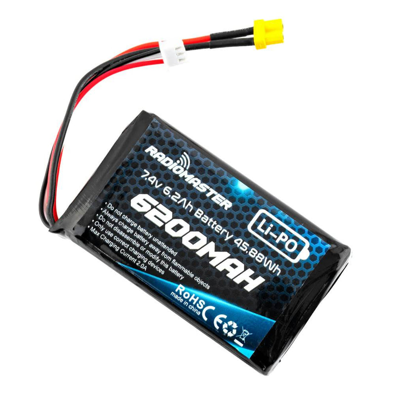 Radiomaster 2S 7.4V 6200mAh LiPo Transmitter Battery JST-XH XT30 Plug for Boxer/TX16S Remote Controller