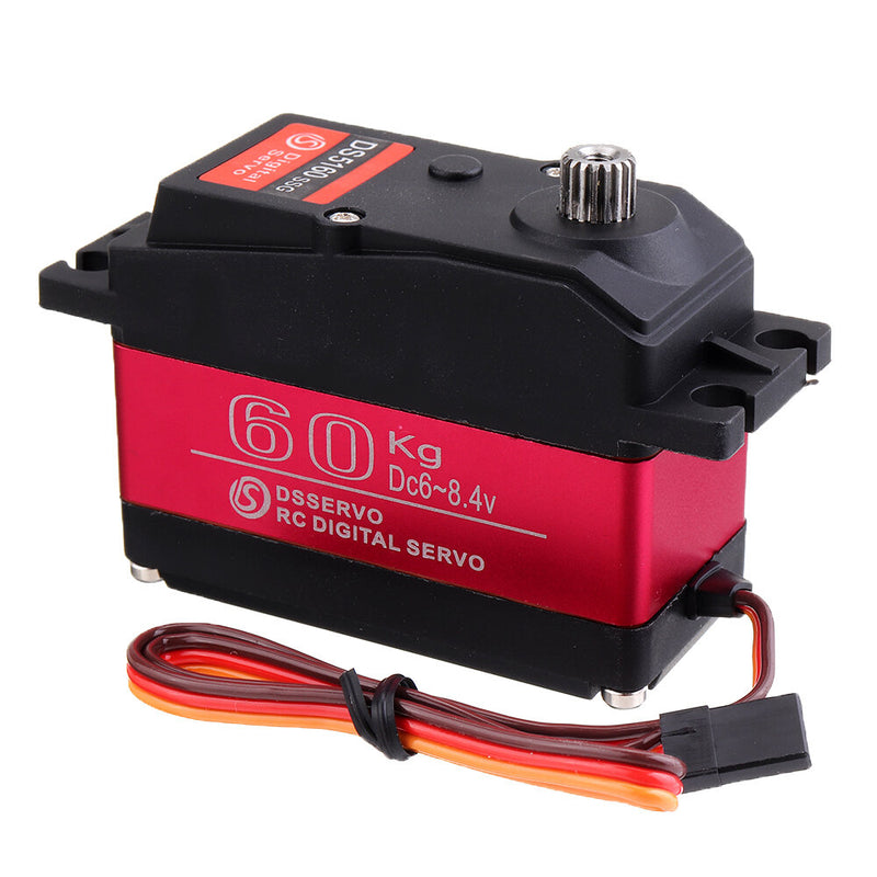 DSSERVO DS5160 HV 60kg 180°/270° 18T Metal Gear Digital Servo For 1/5 Redcat HPI Baja 5B SS RC Car Compatible SAVOX-0236 LOSI XL 5T