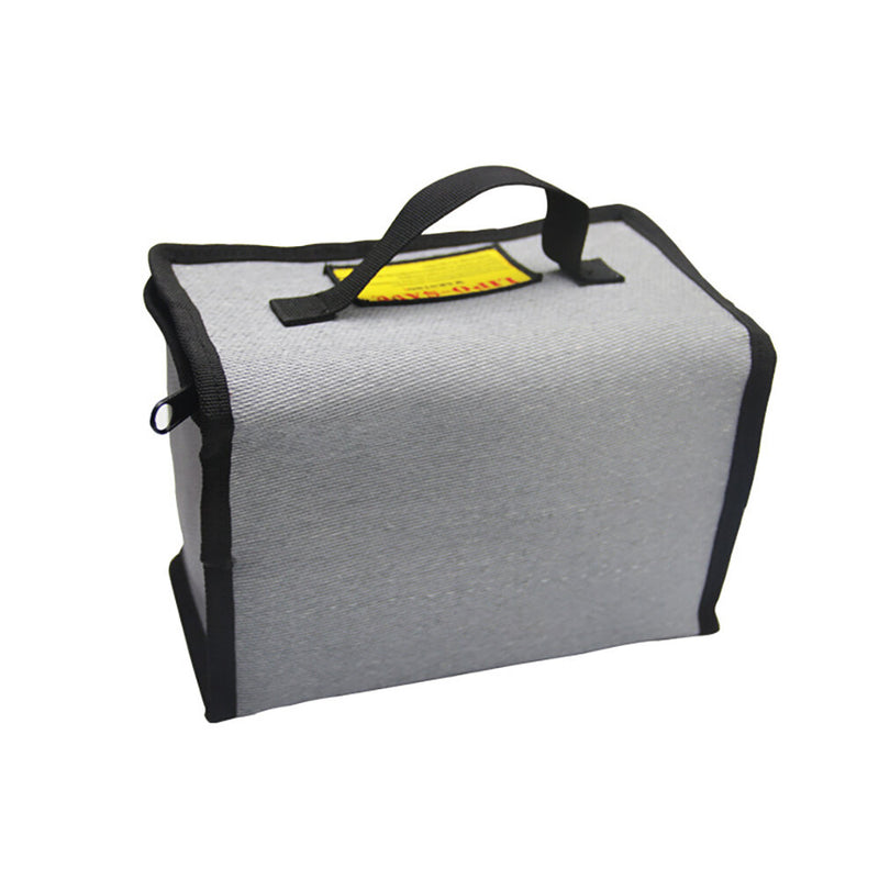 LiPo Battery Portable Explosion Proof Safety Bag With Zipper 215x155x115mm