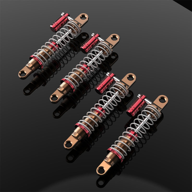 4PCS Upgraded Metal Hudraulic Shock Absorber Damper 1205-BZ01 for SG Pinecone Forest 1205 1/12 RC Car Vehicles Models Spare Parts