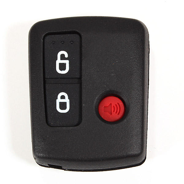 3 Buttons Black Remote Key Shell Case for Ford Territory Wagon