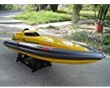 32" Yellow High Performance Majesty 800S Radio Remote Control Electric EP RC Racing Speed Boat RC RTR