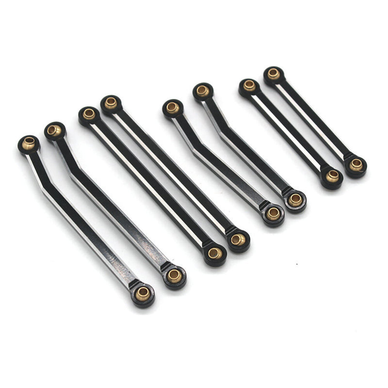 8Pcs Metal Po Linkage Tie Link Rod Kit JJRC C8801 Austar AX-8560 TRX4M 1/18 RC Car Parts