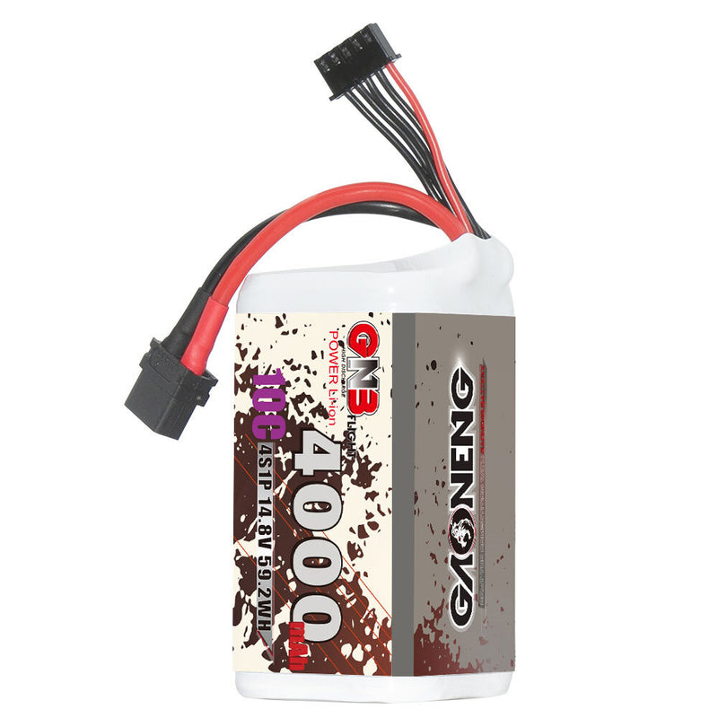 GAONENG GNB 4S 14.8V 4000mAh 10C XT60 Li-ion Battery made with Li-ion Lithium Ion 21700 for RC Drone