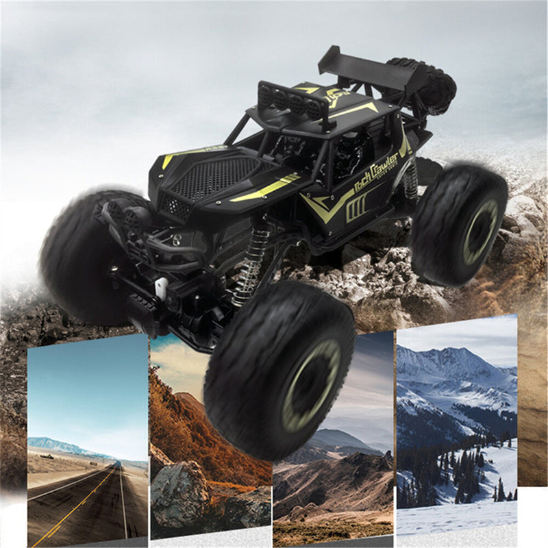 SF 609E 1/8 2.4G 4WD RC Car Electric Off-Road Vehicles Monster Truck Alloy Shell RTR Model Kid Children Toys