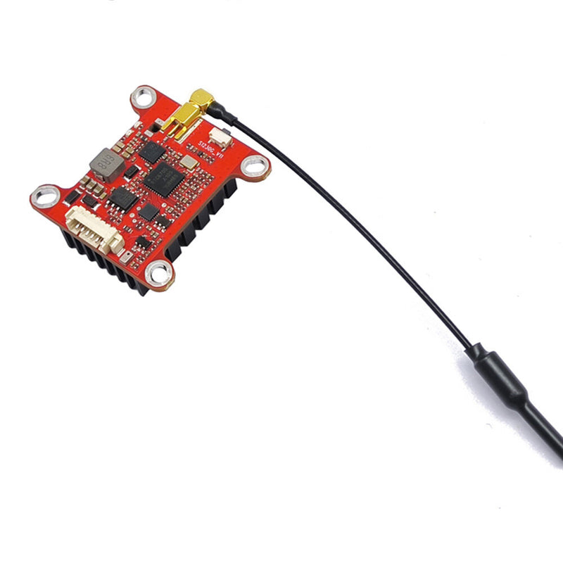 EWRF 5.8G 48CH PitMode 200mW/500mW/800mW/1600mW Adjustable 1.6W MMCX FPV Transmitter VTX 2-6S Built-in Mic for Long Range RC Drone