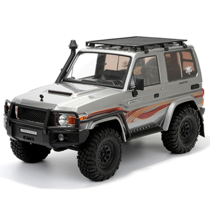 RGT EX86020 Intruder RTR 1/10 2.4G 4WD RC Car Rock Crawler for TOYOTA LC71 Off-Road Climbing Truck LED Lights Vehicles Models Electric Remote Control Toys