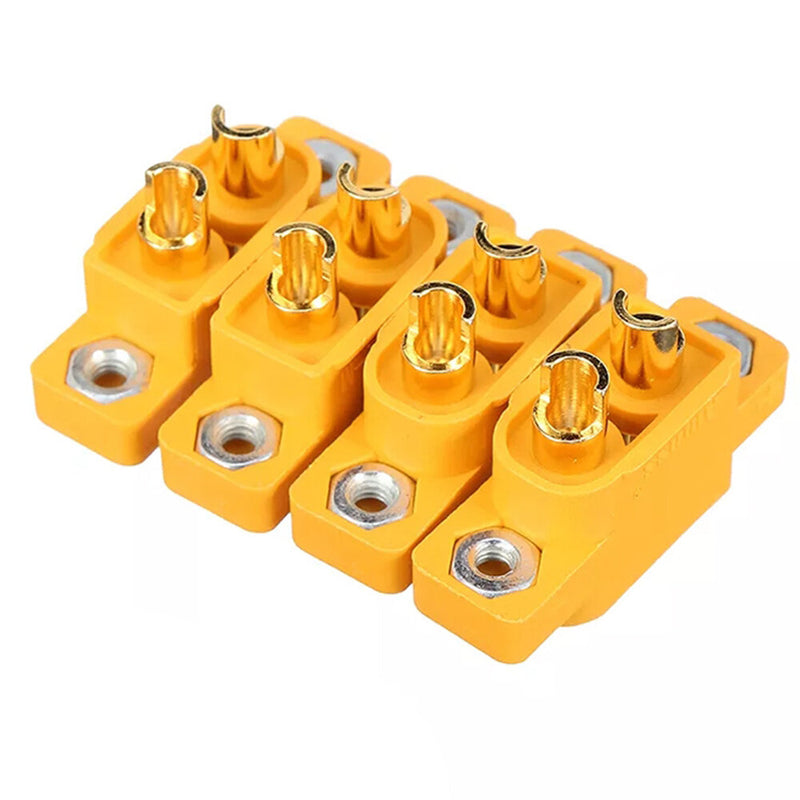 4PCS RJX Amass XT60E-M Connectors Male Plug XT60 E Plug To M Plug For RC Battery FPV Racing Drone