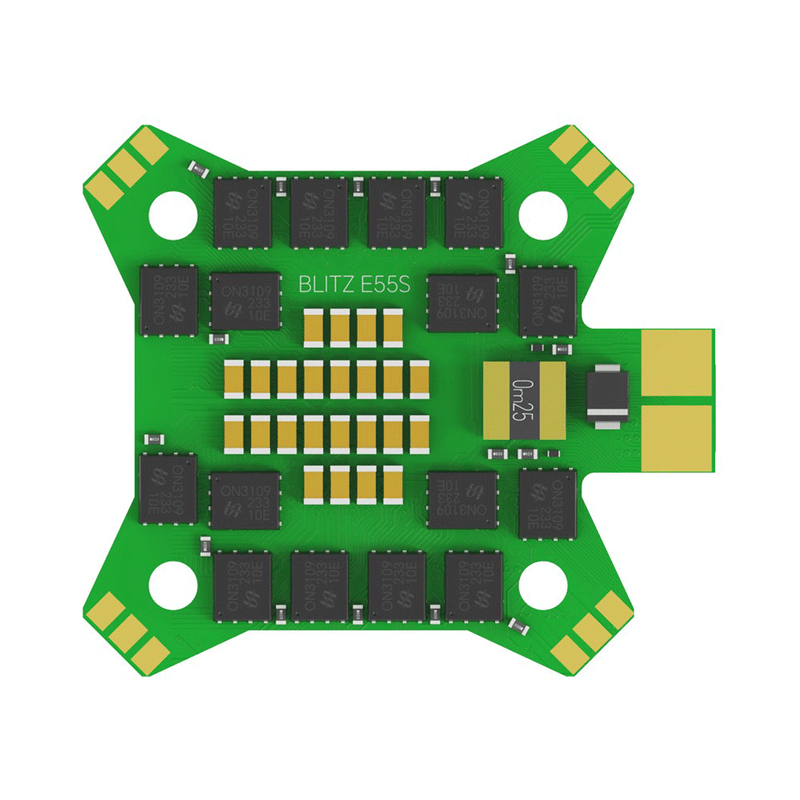 30.5x30.5mm iFlight BLITZ E55S 55A 2-6S BLheli_S 4IN1 Brushless ESC for RC FPV Racing Drone