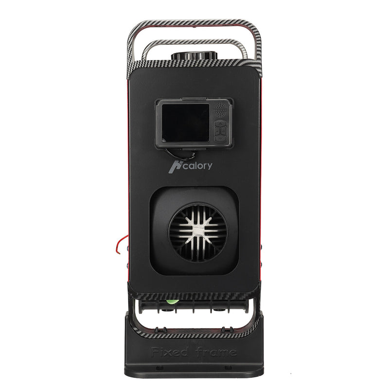 Hcalory HC-A02 12V 24V 5-8KW Car Parking Diesel Air Heater 5L Tank LCD Screen bluetooth APP Remote Control Voice Broadcast With Silencer