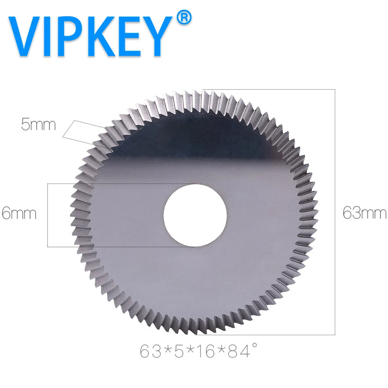 3012W Tungsten Carbide Key Cutter 63*5*16mm*84  Key Cutting Machine Saw Blade locksmiths tools