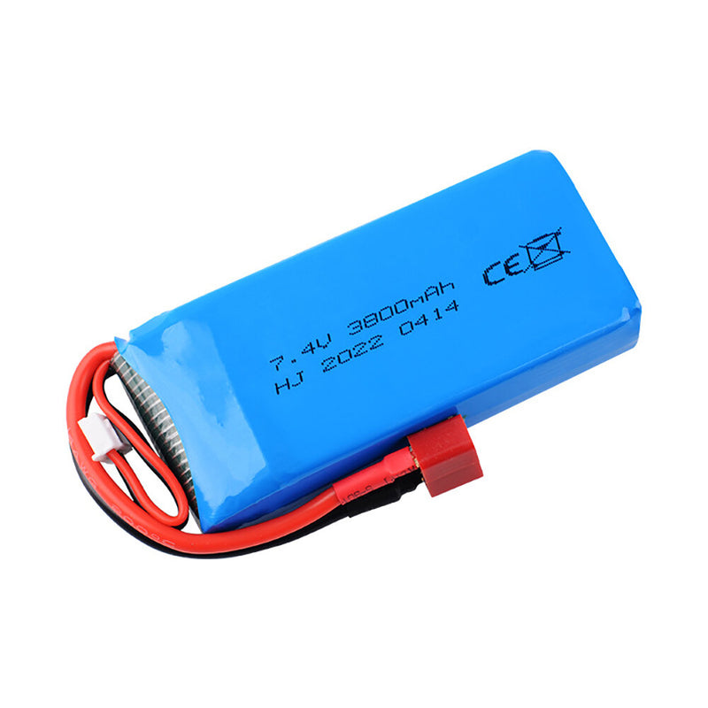 7.4V 3800mAh 2S LiPo Battery XT60 Plug for Wltoys 144001/144010/124017/124019/124018/12428 RC Car
