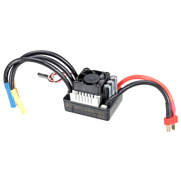 Racerstar 120A ESC Brushless Waterproof Sensorless 1/8 RC Car Part