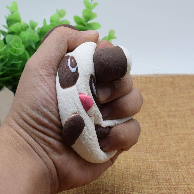 Cute Jumbo Panda Bread Phone strap Soft Panda Squishy Head Charms Cell Phone Key Bag Straps Pendant