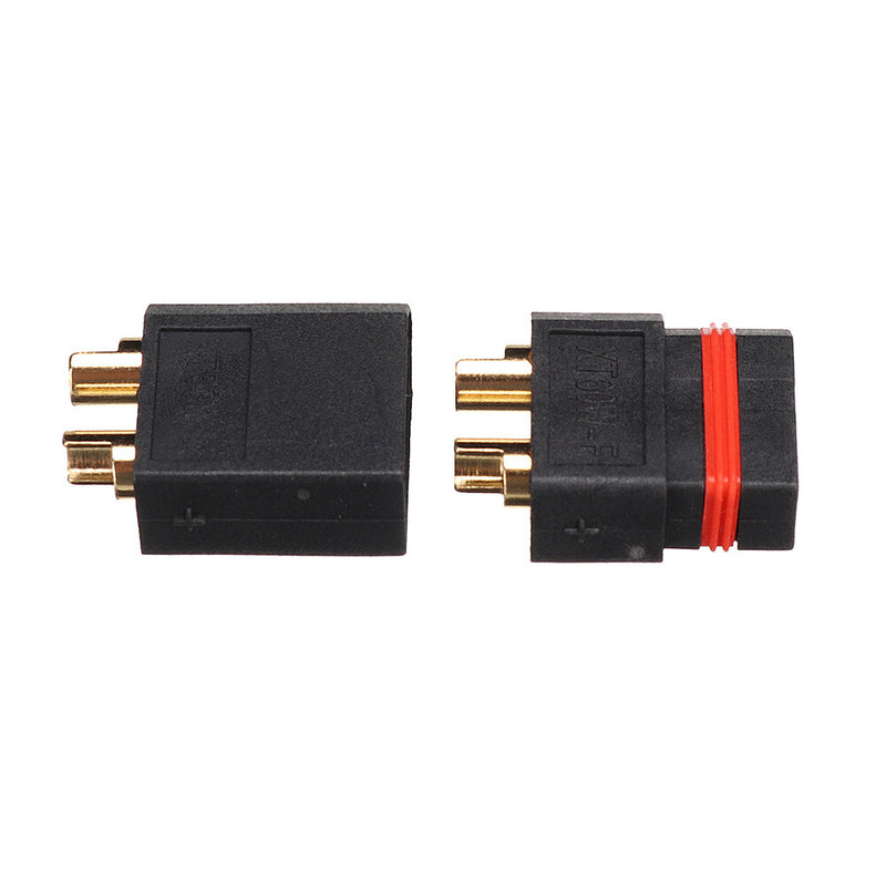 Amass XT60W Waterproof Plug Gold-Plated Black Bullet Connector Male and Female Plug for RC Drone