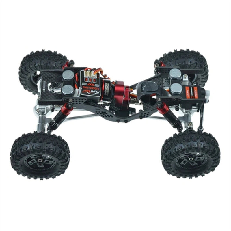 Furitek 2520 CAYMAN PRO V2 1/18 2.4G 4WD Brushless RC Car Rock Crawler Premium Monster Off-Road Truck Climbing Vehicles Full Proportional Models Oil Shocks Portal Axles Toys