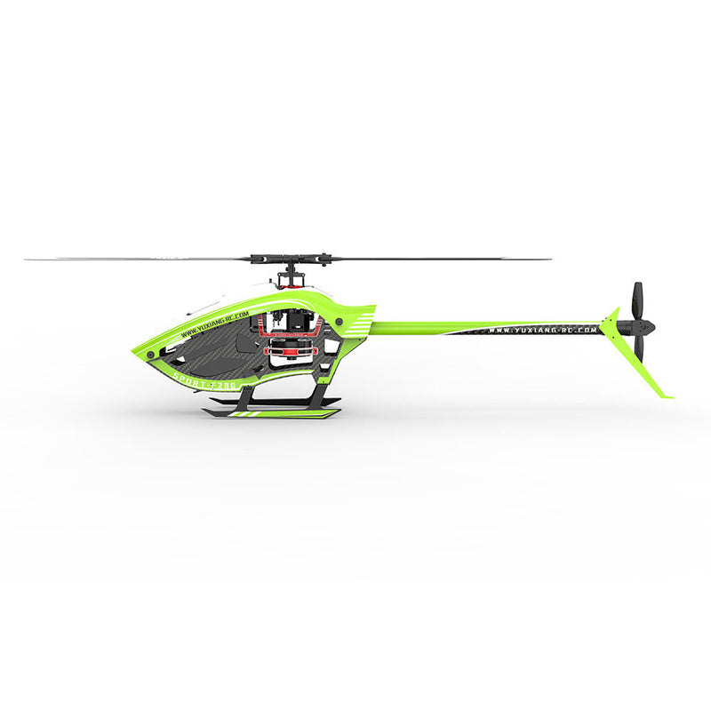 YXZNRC F280 2.4G 6CH 6-Axis Gyro 3D6G Dual Brushless Direct Drive Motor Flybarless RC Helicopter