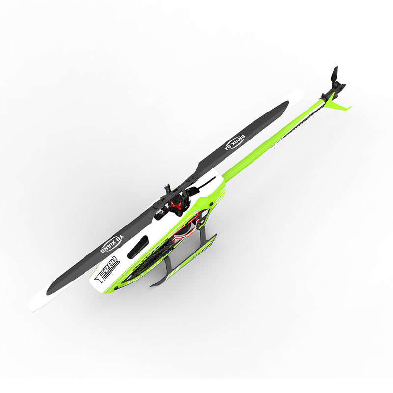 YXZNRC F280 2.4G 6CH 6-Axis Gyro 3D6G Dual Brushless Direct Drive Motor Flybarless RC Helicopter