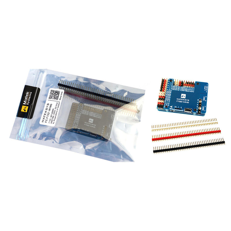 Matek Systems F722-WING STM32F722RET6 Flight Controller Built-in OSD for RC Airplane Fixed Wing