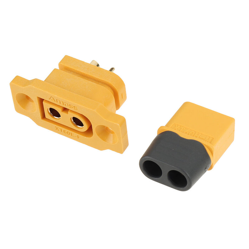 Amass XT60E-F XT60H-M Male Female Bullet Connector Plug with Sheath Housing for FPV Drone Battery