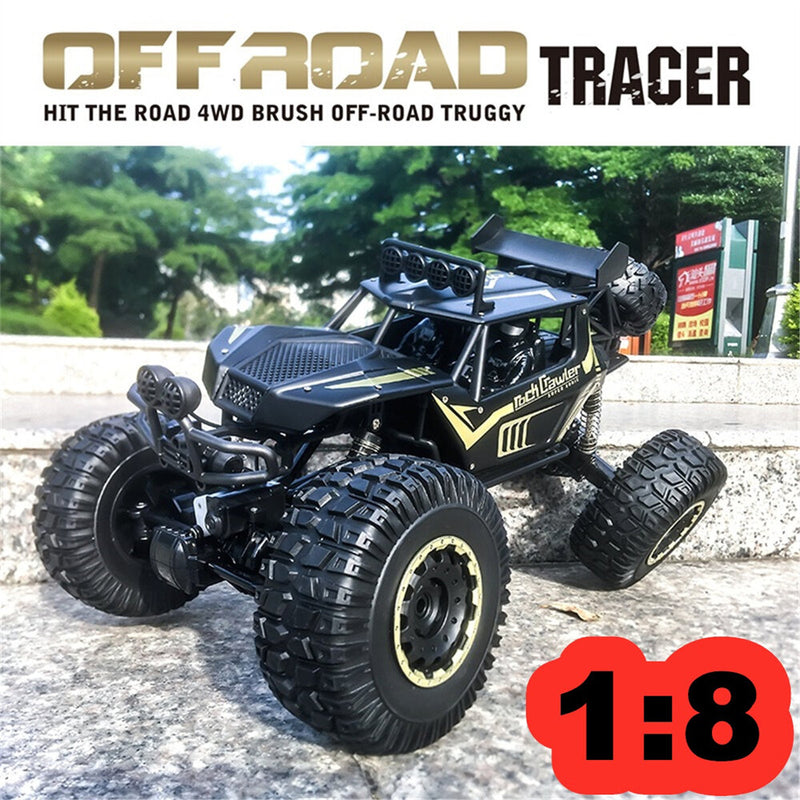 SF 609E 1/8 2.4G 4WD RC Car Electric Off-Road Vehicles Monster Truck Alloy Shell RTR Model Kid Children Toys