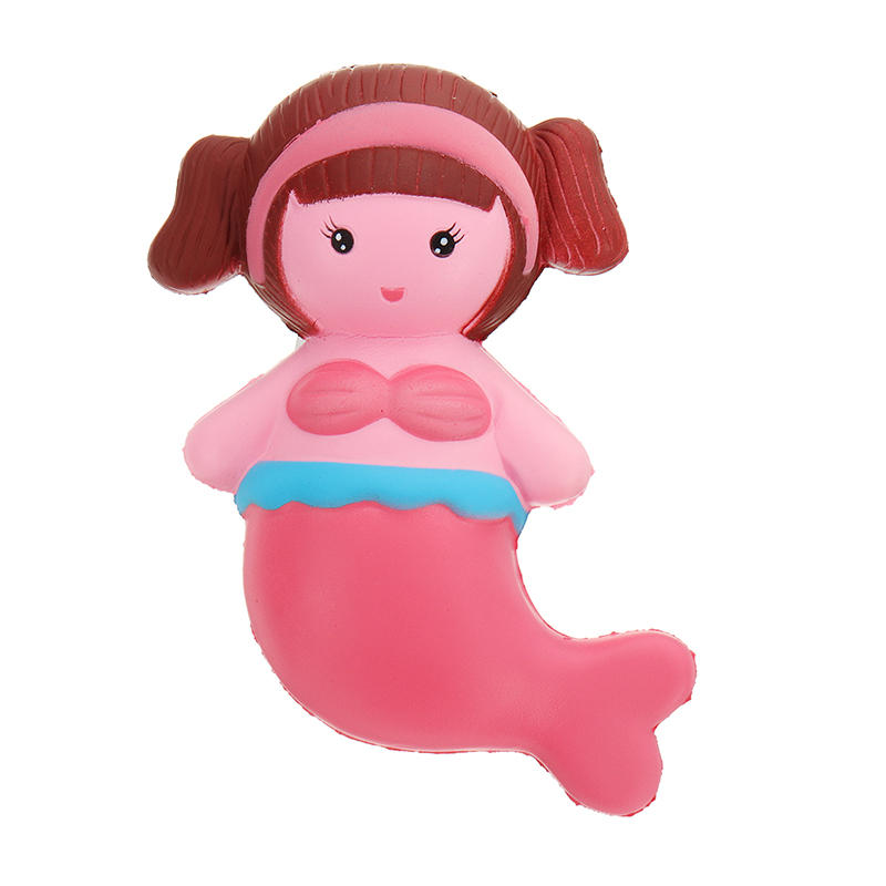 Mermaid Squishy 16*9CM Slow Rising With Packaging Collection Gift Soft Toy