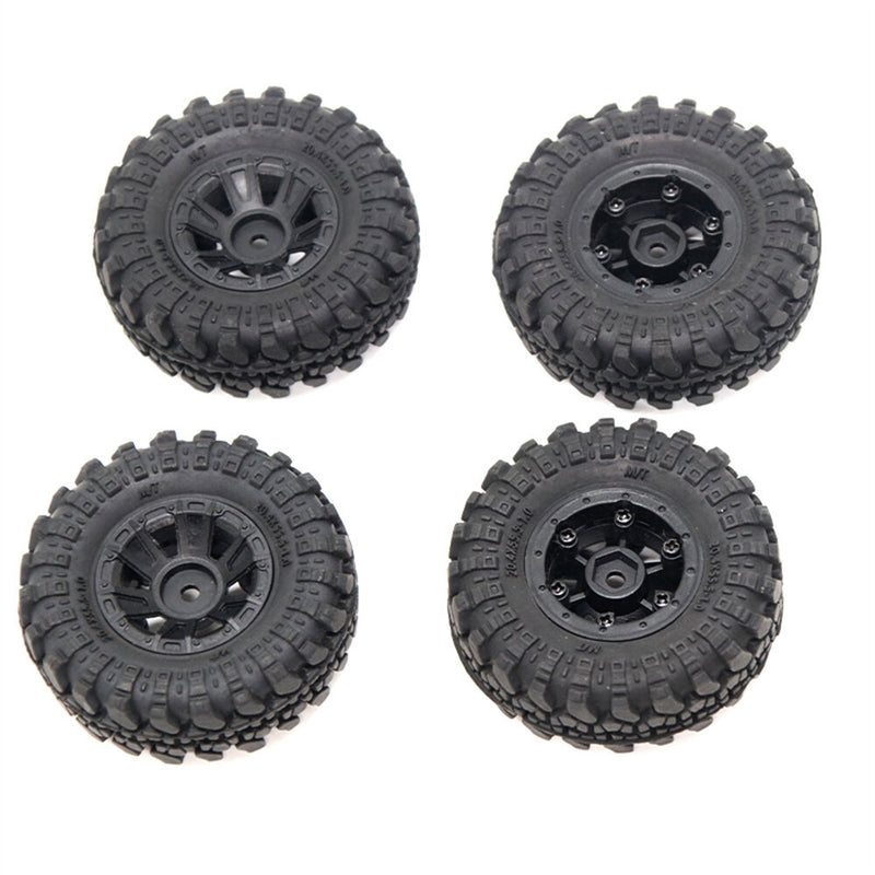 4PCS Tires Wheels for 1/24 Axial SCX24 90081 XIAOMI Jimny Sierra RC Car Vehicles Models Spare Parts