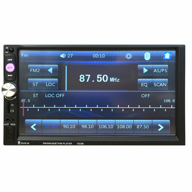 iMars 7023B 7 Inch 2 DIN Car MP5 Player Stereo Radio FM USB AUX HD bluetooth Touch Screen Support Rear Camera