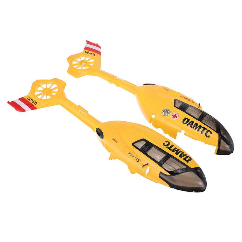 YXZNRC F06 2.4G 6CH RC Helicopter Spare Parts Yellow Canopy