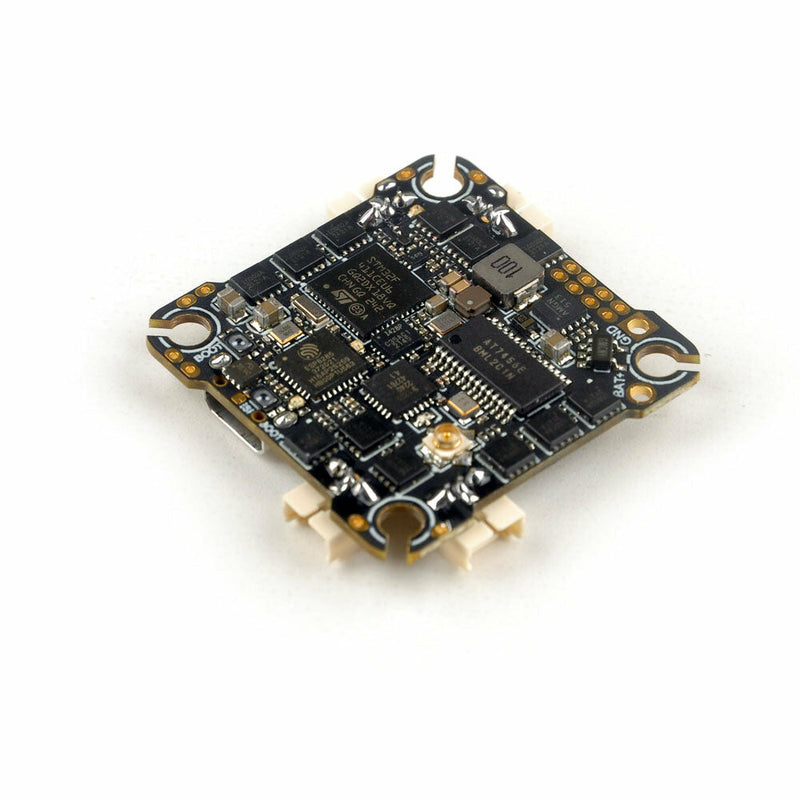 Happymodel CrazyF411 ELRS AIO 4in1 Flight Controller Built-in UART 2.4G ELRS Receiver 20A ESC for Crux35 Toothpick FPV Racing Drone