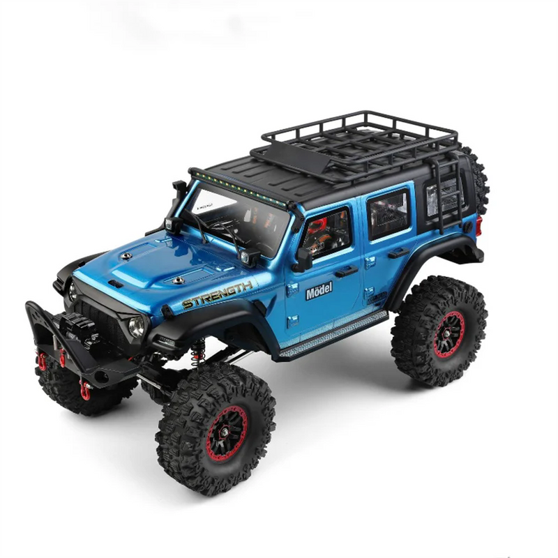 Wltoys 104010 RTR 1/10 2.4G 4WD RC Car Rock Crawler Off-Road Climbing Truck Full Proportional LED Light Vehicles Models Toys