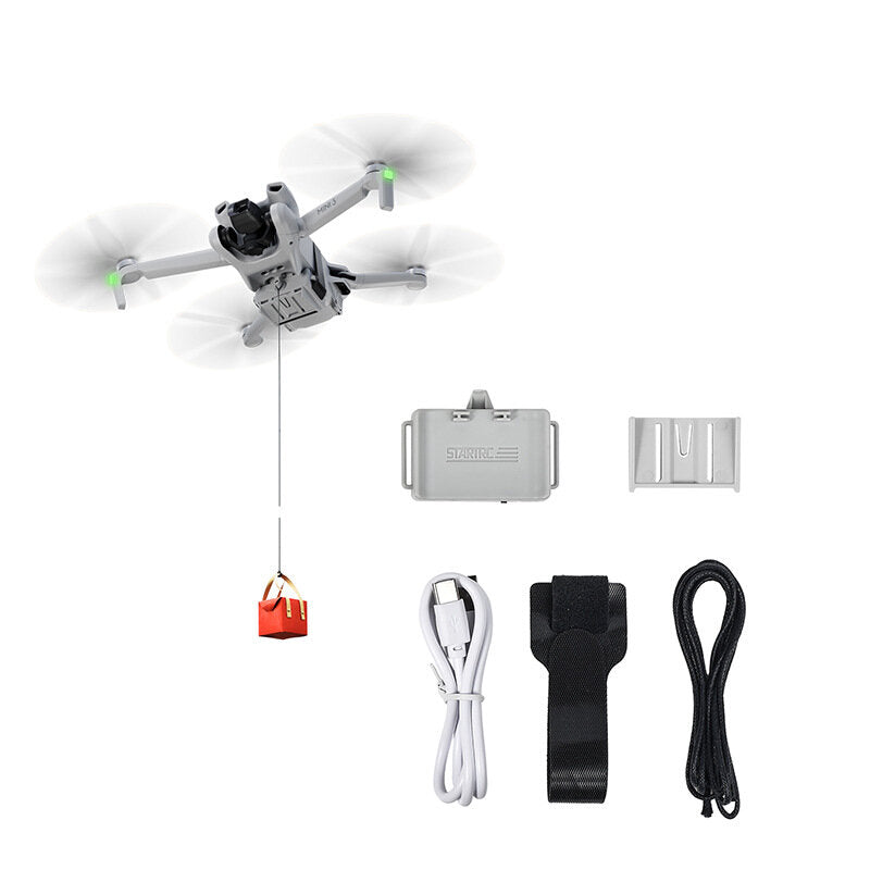 STARTRC Airdrop Air Dropping System Remote Thrower Transport Gift Sea Fishing Delivery Device for DJI Mini 3 / Mini 3 PRO RC Drone