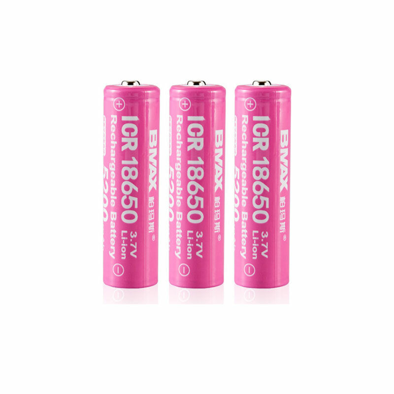 2PCS 3.7V 5200mAh Protected Rechargeable 18650 Li-ion Battery for RadioMaster Pocket Radio Controller Radio Transmitter