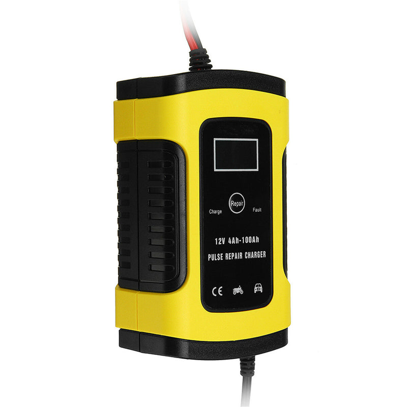 iMars 12V 6A Pulse Repair LCD Battery Charger For Car Motorcycle Lead Acid Battery Agm Gel Wet